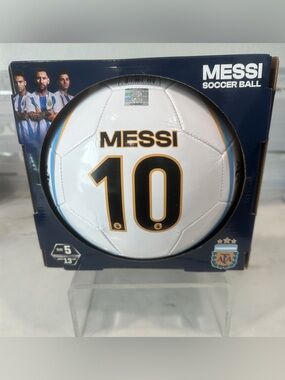 Officially Licensed Argentina Messi Soccer Ball – Size 5 – NIB